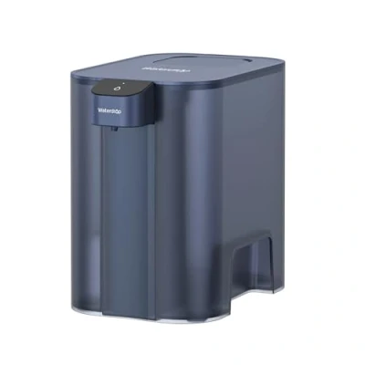 Image de Waterdrop Mega Carafe Filtrante Électrique Avec Filtre de 3 Mois, Système Filtration d&#039;eau Comptoir 6 L, Réduit le Chlore, Plomb, Mercure, les PFAS, 757 Litres, Bleu