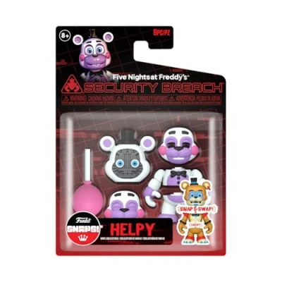 Image de Funko Five Nights at Freddy&#039;s (FNAF) Snap: RR Helpy Mini Figurine en Vinyle à Collectionner Idée de Cadeau Produits Officiels Video Games Fans