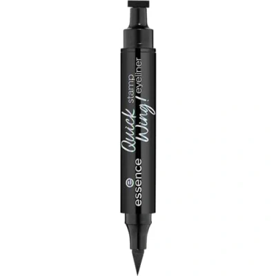 Image de Essence Cosmetics Quick Wing Stamp Eyeliner, Longue Durée, Résultat Rapide, Hautement Pigmenté, Intense, Intense en Couleurs 3.5 ml