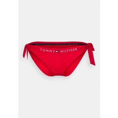 Image de Tommy Hilfiger SIDE TIE Cheeky Bas de bikini, Femme, Taille: Small, Primary red
