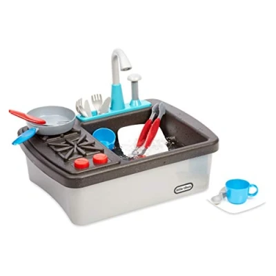 Image de Little Tikes Premier Evier &amp; Cuisinière Interactif réaliste avec sons Appareil ménager de simulation pour enfants