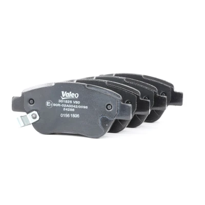 Image de VALEO 301825 Jeu de plaquettes frein FIRST Essieu avant contact signal d&#039;usure inclus avec tôle anti bruit OPEL: Vectra C Berline, Adam
