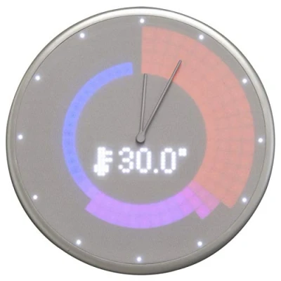 Image de Glance NeXtime Horloge Murale Intelligente Bluetooth Transfert de données Clock Smart Affichage LED pour iOS et Android