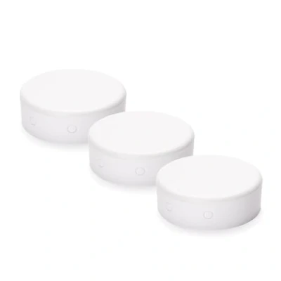 Image de ORION LIGHTSTYLE boîte de dérivation en PVC plafond rosace couvercle jonction blanc 3 pièces