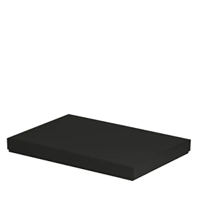 Image de Rössler Papier 13521453700 Boxline Carton rectangulaire, adapté au format A4, noir, 1 pièce