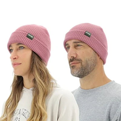 Image de JEEP O102600 Y247 J Ribbed Tricot Hat with Cuff J22W Unisexe SolarYellow UNI