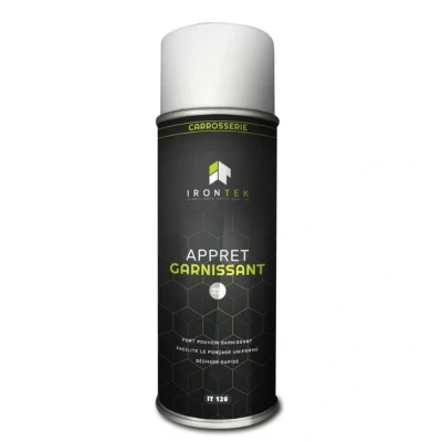 Image de IRONTEK IT126 Couche d&#039;apprêt aérosol 500ml gris clair
