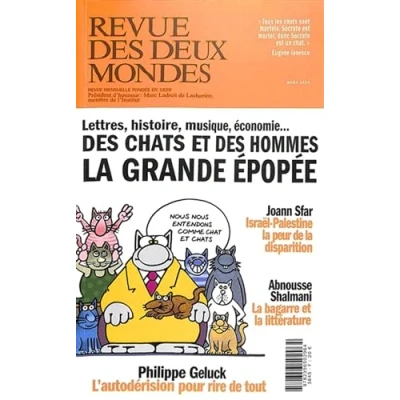 Image de Revue des Deux Mondes Mars 2024 La passion chats