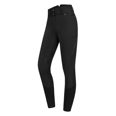 Image de ELT Pantalon d&#039;Équitation Mina Thermo Noir EU 46