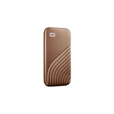 Image de WD 1To My Passport SSD, Disque SSD externe, Portable des vitesses allant jusqu&#039;à 1050 Mo/s en lecture, 1000 écriture, USB C, compatibilité avec PC, Xbox et Playstation, Or