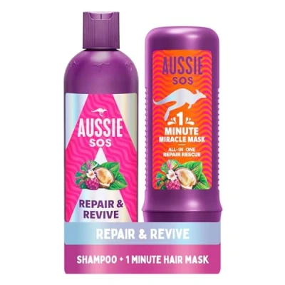 Image de Aussie Repair And Revive Ensemble shampooing et après shampoing en profondeur