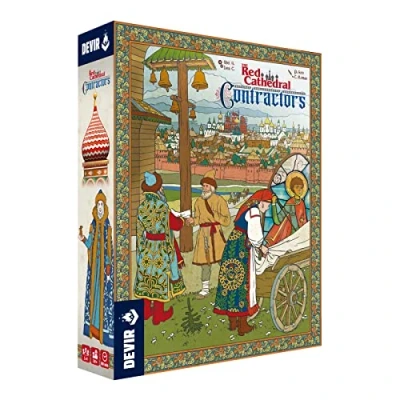 Image de Thames &amp; Kosmos DEVIR The Red Cathedral : Extension d&#039;entrepreneurs, Jeu de Placement dés, Jeux familiaux pour soirée Jeu, société stratégie Adultes et Enfants, 1 à 4
