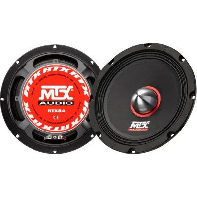 Image de MTX AUDIO Enceinte auto grave médium RTX84 Ø20cm Bobine 51mm 150W RMS 600W Peak 4O 97,7dB/2V/1m vendu a la piece Neuf