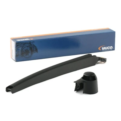 Image de Bras d&#039;essuie glace, nettoyage des vitres VAICO V10 2450 Qualité originale arrière avec cache VOLKSWAGEN: Transporter 5 Bus,