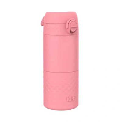 Image de Ion8 Tasse de Voyage Isotherme, Anti Fuite, Verrouillage Sécurisé, Sans Débordement en Déplacement, Couvercle Hygiénique, Facile à Nettoyer, Parfaite pour les Déplacements, Acier Inoxydable, Rose