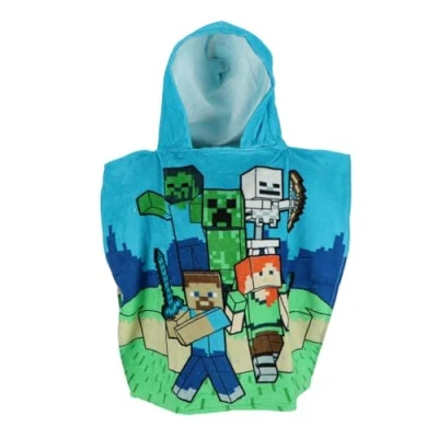 Image de Mojang Studios Serviettes de Bain pour Enfants, Multicolore, Unique
