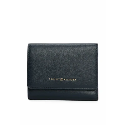 Image de Tommy Hilfiger FLAG Trifold Portefeuille, Femme, Taille: One Size, Space blue