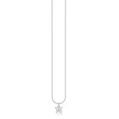 Image de THOMAS SABO Dames Argent Sterling 925 Autre Forme Oxyde de Zirconium Collier KE2102 051 14 L45v