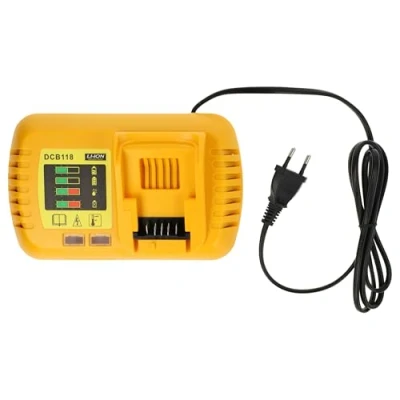 Image de vhbw Chargeur Rapide Compatible avec Dewalt DCB180, DCB181, DCB182, DCB125, DCB127, DCB181 XJ, DCB182 XE, DCB183 Batteries d&#039;outils