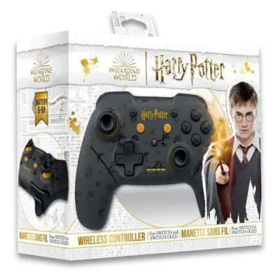 Image de Manette de jeu TRADE INVADERS Harry Potter Sans fil Autonomie 6 8 heures Noir