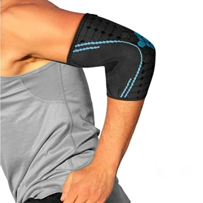 Image de bonmedico Coudière Tendinite Farko Manchon de Compression Bras, Support Coude Unisexe, Maintien Gauche/Droite, M