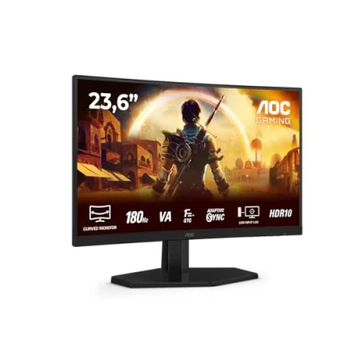 Image de AOC G4 C24G42E écran plat de PC 59,9 cm (23.6 ) 1920 x 1080 pixels Full HD LED Noir, Rouge Neuf