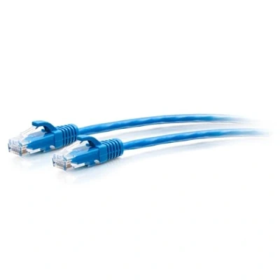 Image de C2G Câble Ethernet ultra flexible CAT6A pour routeur, modem, Internet, box Wifi, Xbox, PS5, Smart TV, SKY Q, caméra IP, Bleu 1,2 m