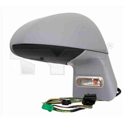 Image de Rétroviseur extérieur Tyc 305 0120 gauche avec couche d&#039;apprêt pour ajustage électrique des rétroviseurs, convexe, chauffant CITROËN: C4 I 3/5 portes