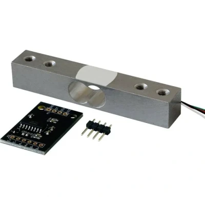 Image de Joy it SEN HX711 10 Cellule de pesée Adapté pour (ordinateur monocarte) Arduino, Raspberry Pi® 1 pc(s)