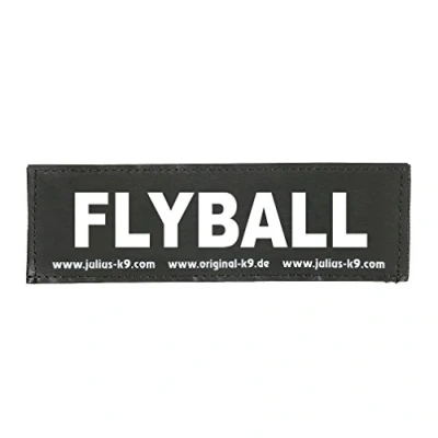Image de Lot de 2 Patchs interchangeables Flyball Noir Taille S