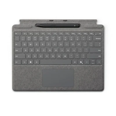 Image de Microsoft Clavier Surface Pro Keyboard + Stylet Slim Pen 2 Platine