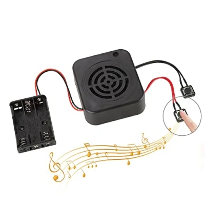 Image de Annadue 3W DIY Module Vocal de Boîte d&#039;enregistrement Message sonore Clair pour l&#039;enregistrement Jouets, boîtes Cadeaux, Artisanat créatif(4 Minutes)