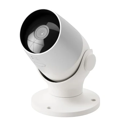 Image de Caméra extérieure HD Connexion via WiFi Blanc Neuf