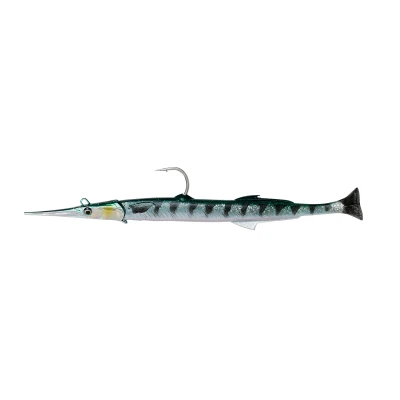 Image de Savage Gear 3D Needlefish Pulsetail 14cm 12g Sinking Barracuda (2+1pcs) Leurre de mer