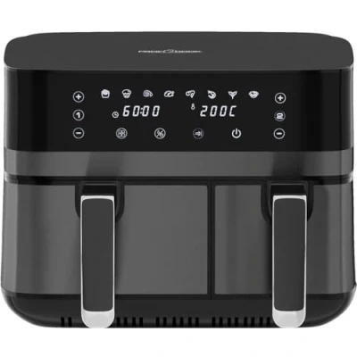 Image de Friteuse à Air chaud fryer 9L double compartiement 2700W Proficook PC FR1295H Noir