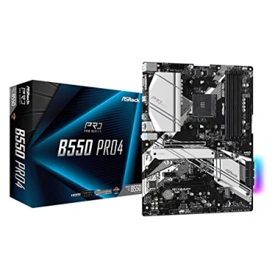 Image de Asrock B550 Pro4 AMD Emplacement AM4 ATX Neuf
