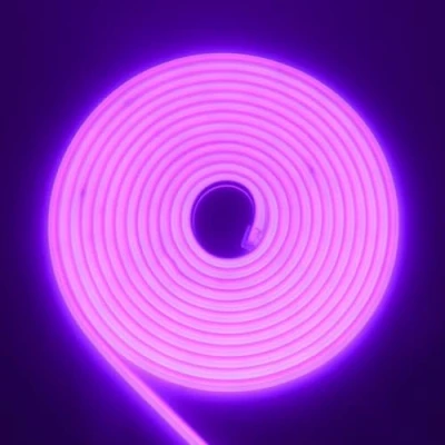 Image de RGB Neon Ruban LED, 220V 288 LEDs/M, Etanche ip65 COB Flexible Étanche Découpable Silicone Bandeau Lumineuse Led pour Intérieur/Extérieur DIY Décoration,violet,3M