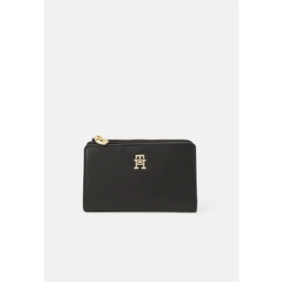 Image de Tommy Hilfiger Distinct SLIM Wallet Portefeuille, Femme, Taille: One Size, Black