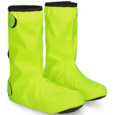 Image de Gripgrab Mixte Civils Dryfoot 2 Couvre chaussures Imperméables Multi usage Protection Contre la Pluie Overshoes, Jaune Fluo, L (42/43) EU