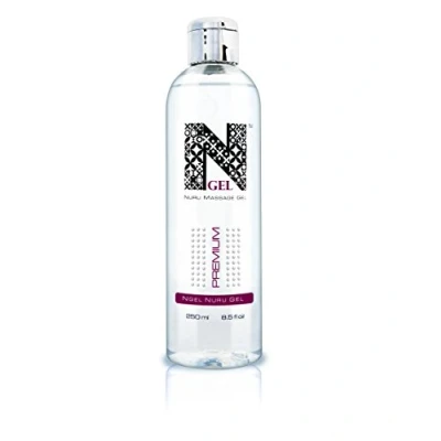 Image de NGel Premium, gel de massage (nuru massage) particulièrement économique pour un extra soyeux, 1 x 250 ml