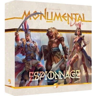 Image de Funforge Asmodee Monumental Duel : Espionnage Jeux de société Cartes Jeu Enfants et Adultes pour 2 Joueurs civilisation A partir 10 Ans Version française