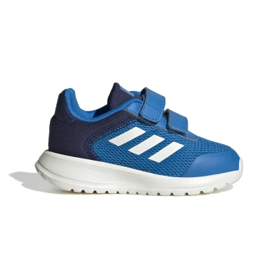 Image de adidas Tensaur Run Shoes CF Chaussures de Course, Rush/Core White/Dark Blue, Numeric_30_Point_5 EU