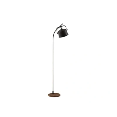 Image de Lindby Rubinjo lampadaire pied en bois, à 1 lampe