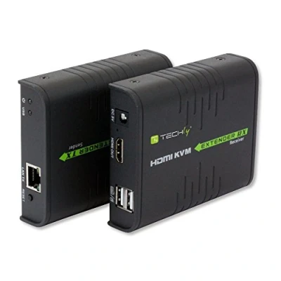 Image de TECHLY HDMI KVM Extender pour câble de réseau