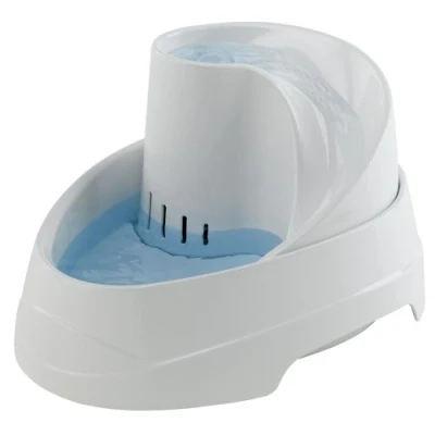 Image de Ferplast Fontaine Automatique pour Chats et Chiens de Petite Taille Vega Distributeur 2 Litres D&#039;Eau Animaux, Inclus Un Filtre à Charbon Actif, 23,1 x 29,7 H 16,2 cm Blanc Multicolore 1 Unité (Lot 1)