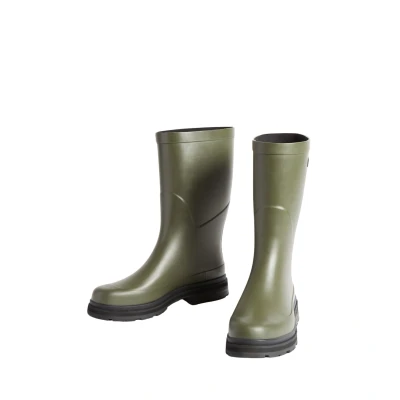 Image de Aigle Bottes en caoutchouc, Femme, Taille: 39, Khaki Caoutchouc naturel