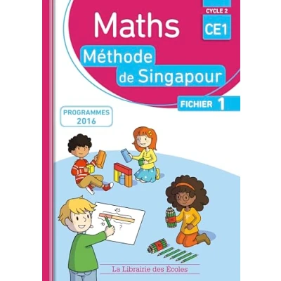 Image de Méthode de Singapour CE1 (2017) Fichier l&#039;élève 1 Livre d’occasion Correct