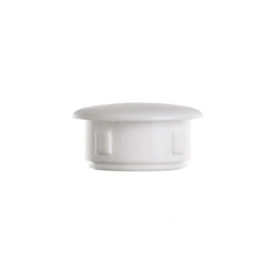 Image de Bouchon pour Trou de Fixation: diamètre 11 mm Blanc (RAL 9010) 50 pièces Largeur tête 14 1,1 cm EMFA®