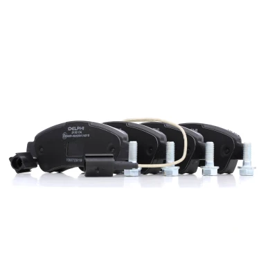 Image de DELPHI LP3153 Jeu de plaquettes frein contact signal d&#039;usure inclus avec tôle anti bruit accessoires PEUGEOT: Boxer Van