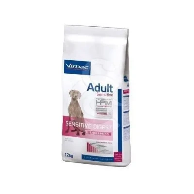 Image de Virbac Veterinary hpm Chien Adulte Medium (+12mois 11 à 25kg) Large (+18mois +25kg) Sensitive Digest 12kg